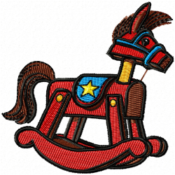 Kids And Toys Embroidery Design 5